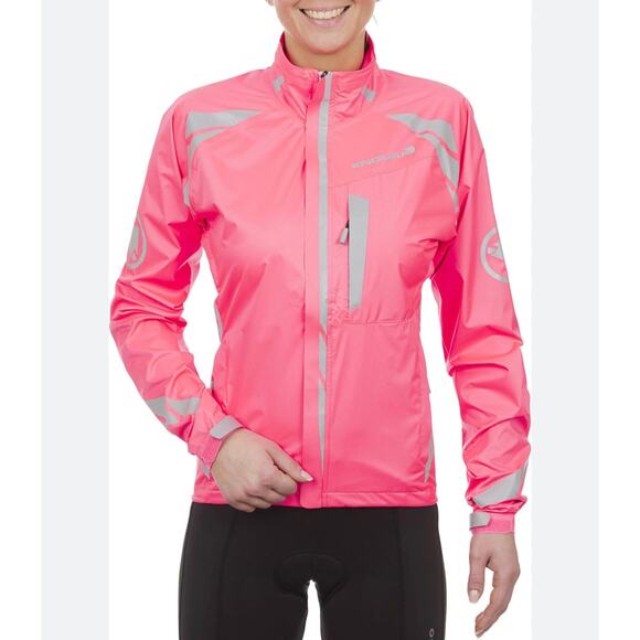 Endura Women's Pink Luminite II Jacket Size XS - Picture 1 of 11
